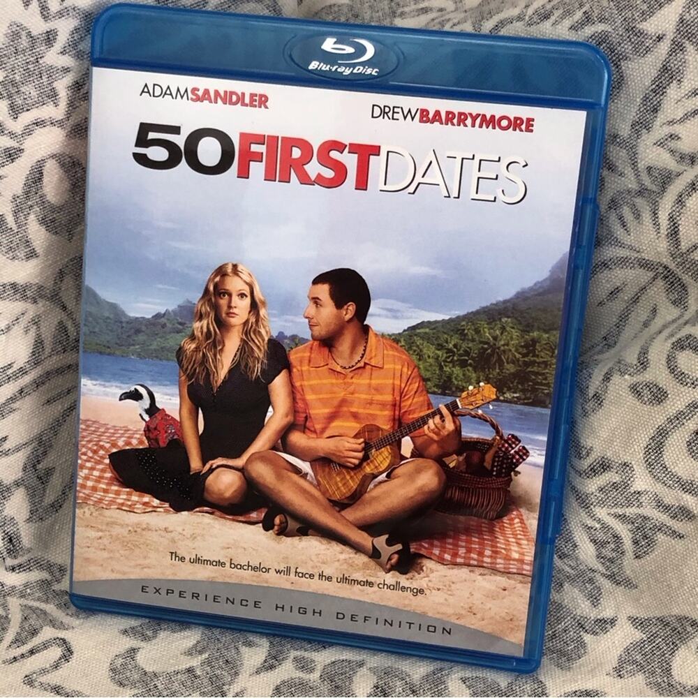 50 First Dates Blue Ray DiscnMovie